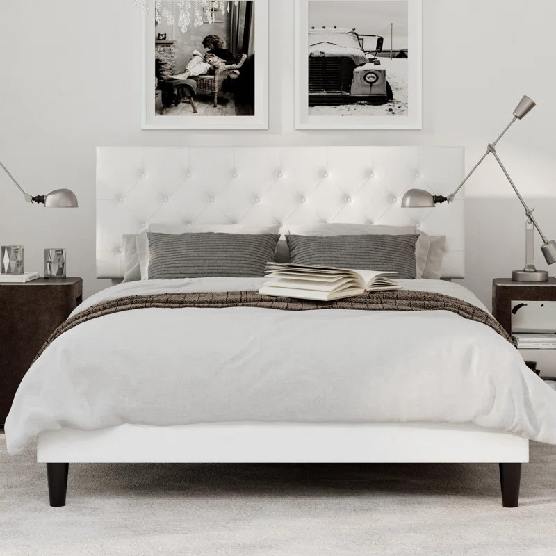 Ammerman Tufted Platform Bed | Wayfair North America