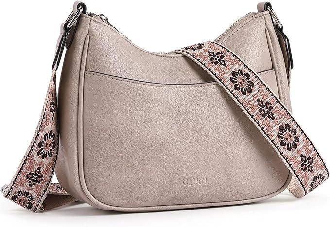 CLUCI Crossbody Purses for Women Trendy, Leather Crossbody Bags with Adjustable Strap, Women's Sh... | Amazon (US)