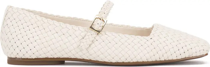 Vince Camuto Vinley Mary Jane Square Toe Flat (Women) | Nordstrom | Nordstrom