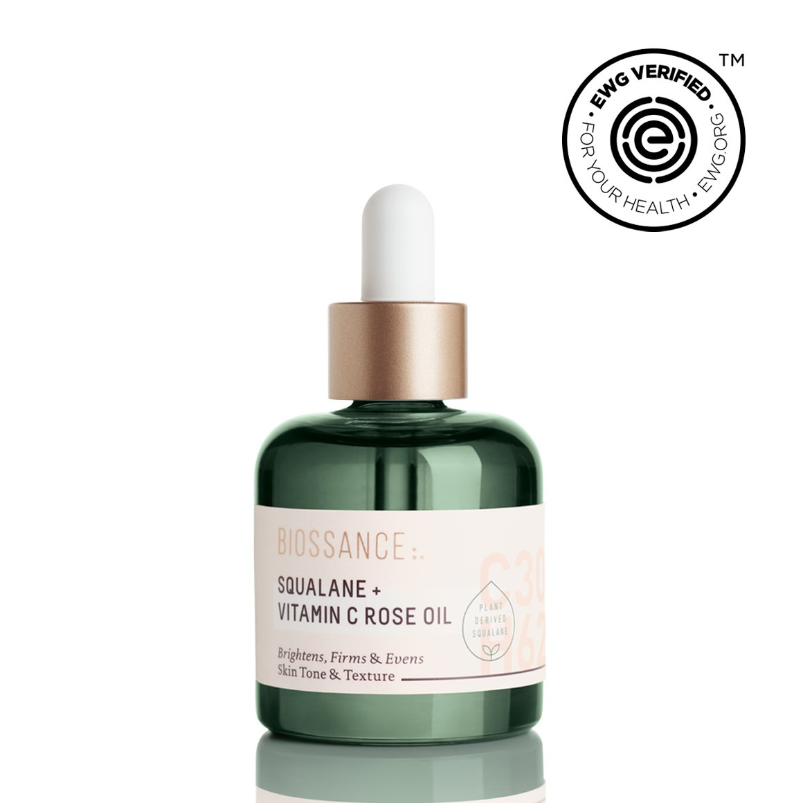 Squalane + Vitamin C Rose Oil | Biossance (US)