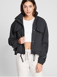 Canopy Parachute Jacket Short | Athleta