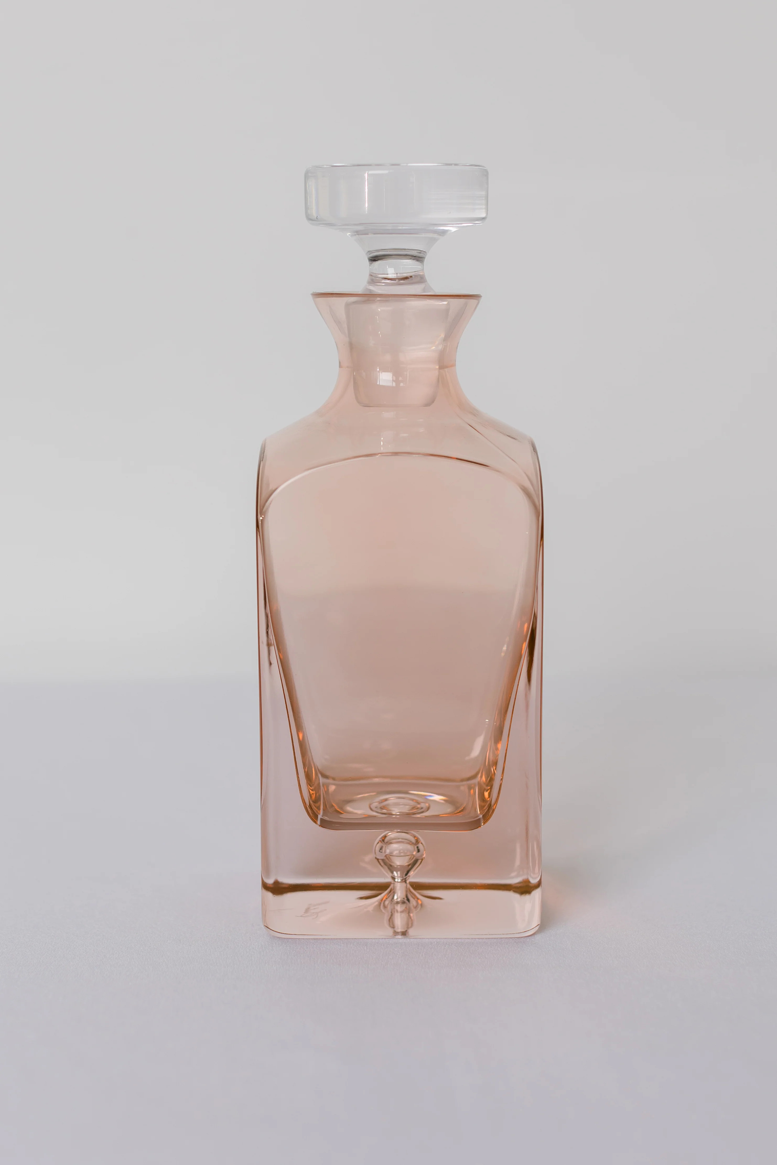 Estelle Colored Decanter- Heritage {Blush Pink} | Estelle Colored Glass