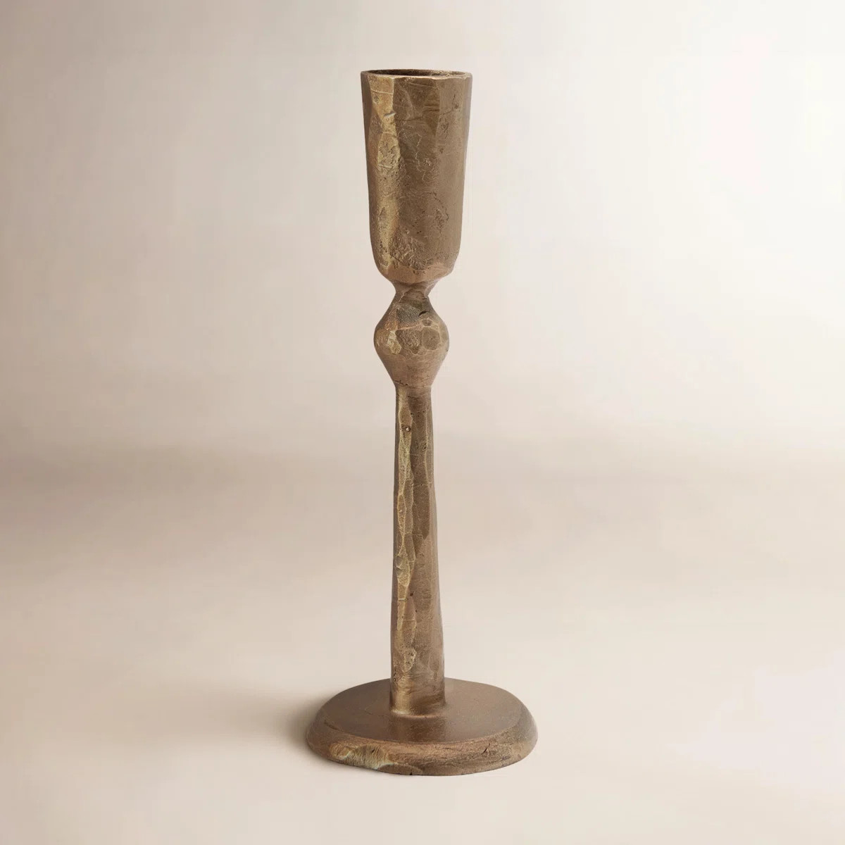 Tall Hand-Forged Metal Taper Holder | Wayfair North America