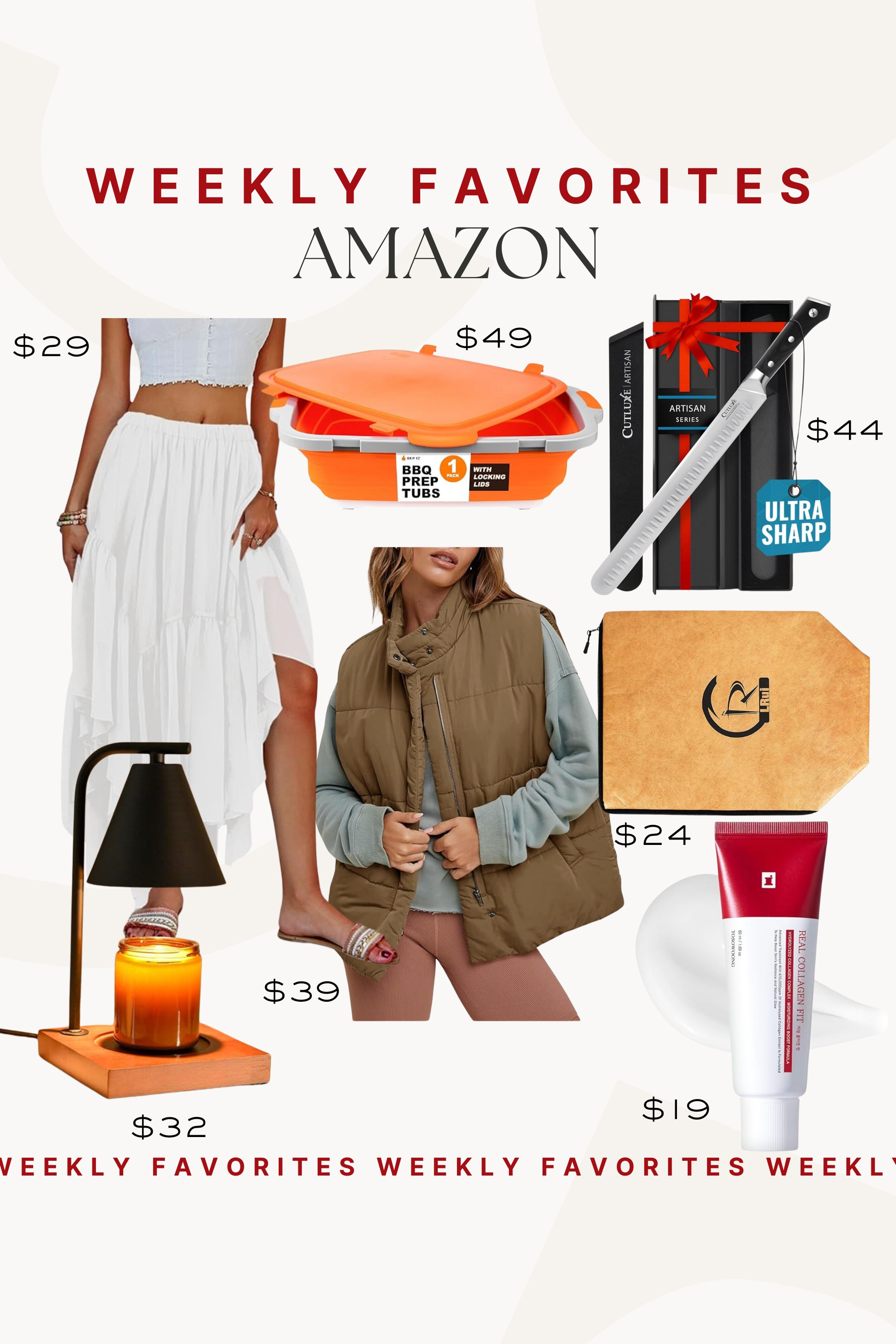 This weeks Amazon favorites! So many great gift options for the holidays, all will arrive before!

Weekly favorites, Amazon fashion, Amazon finds, gifts for him, gifts for her

#LTKGiftGuide #LTKHoliday #LTKSeasonal