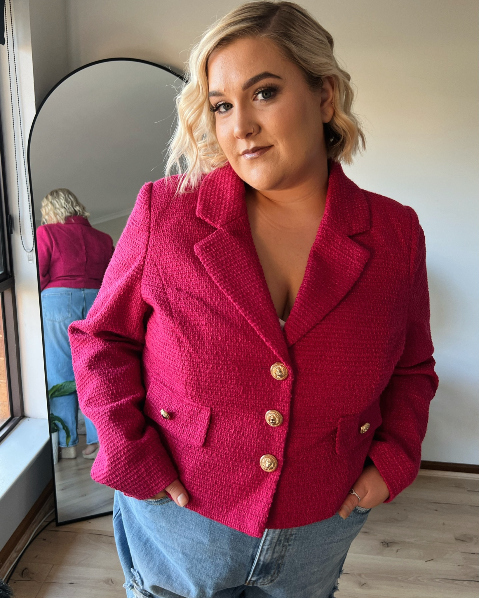 Gold on pink 👌🏼✨

#LTKplussize #LTKaustralia #LTKcurves