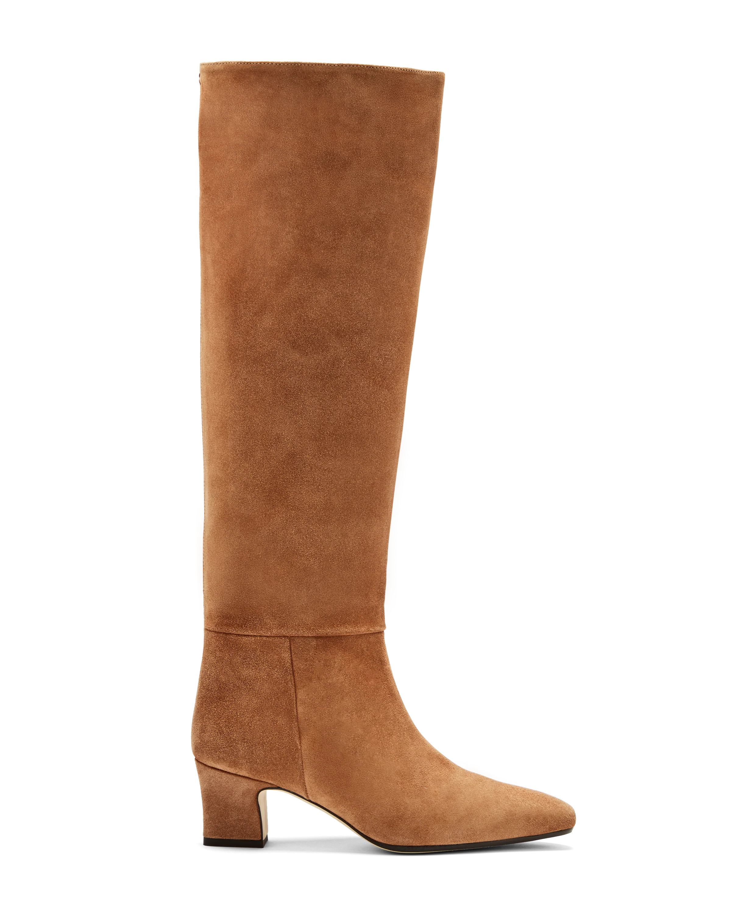 Belen: Toffee Suede | Inez Shoes, LLC