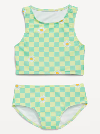 Printed Tankini Swim Set for Girls | Old Navy (US)