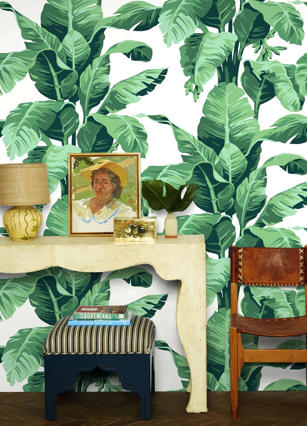 Pacifico Palm Wallpaper | Lulu and Georgia 