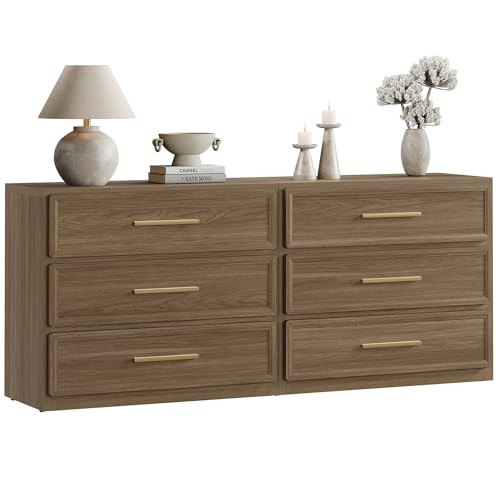 SICOTAS Night Stand Set 2 Oversized Extra Large Nightstands Set of 2 Tall Bedside Side Table with... | Amazon (US)