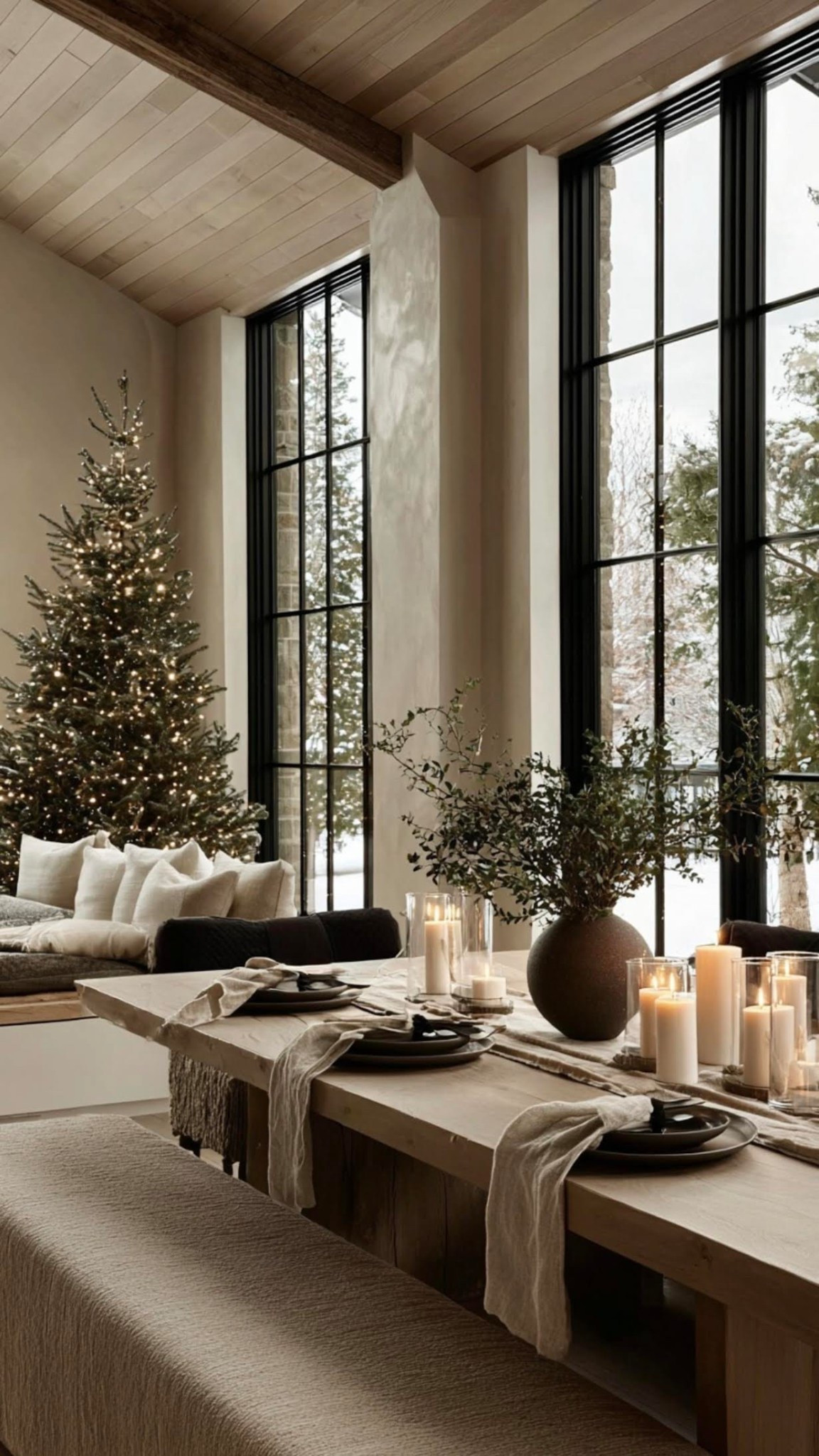 An earth-tone Christmas dining room designed for cozy gatherings 🤍
Tap to explore the full holiday tour and sources.

🎨 @rangerhome_nw
🔗 https://www.homebunch.com/organic-modern-christmas/

Follow @homebunch 🤍🎄

#EarthToneDiningRoom #ChristmasDining #ModernEuropeanInteriors #HolidayTable #homebunch

#LTKHoliday #LTKSaleAlert #LTKHome