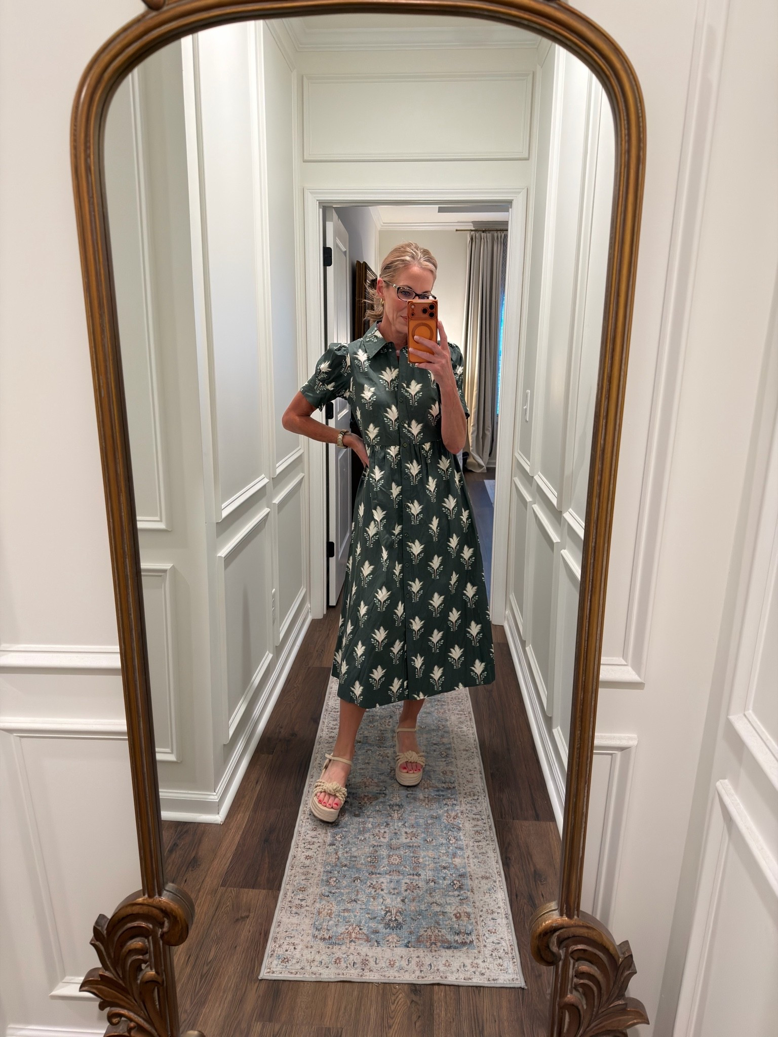 Today’s ootd  @belk dress and my Amazon shorts 🤣