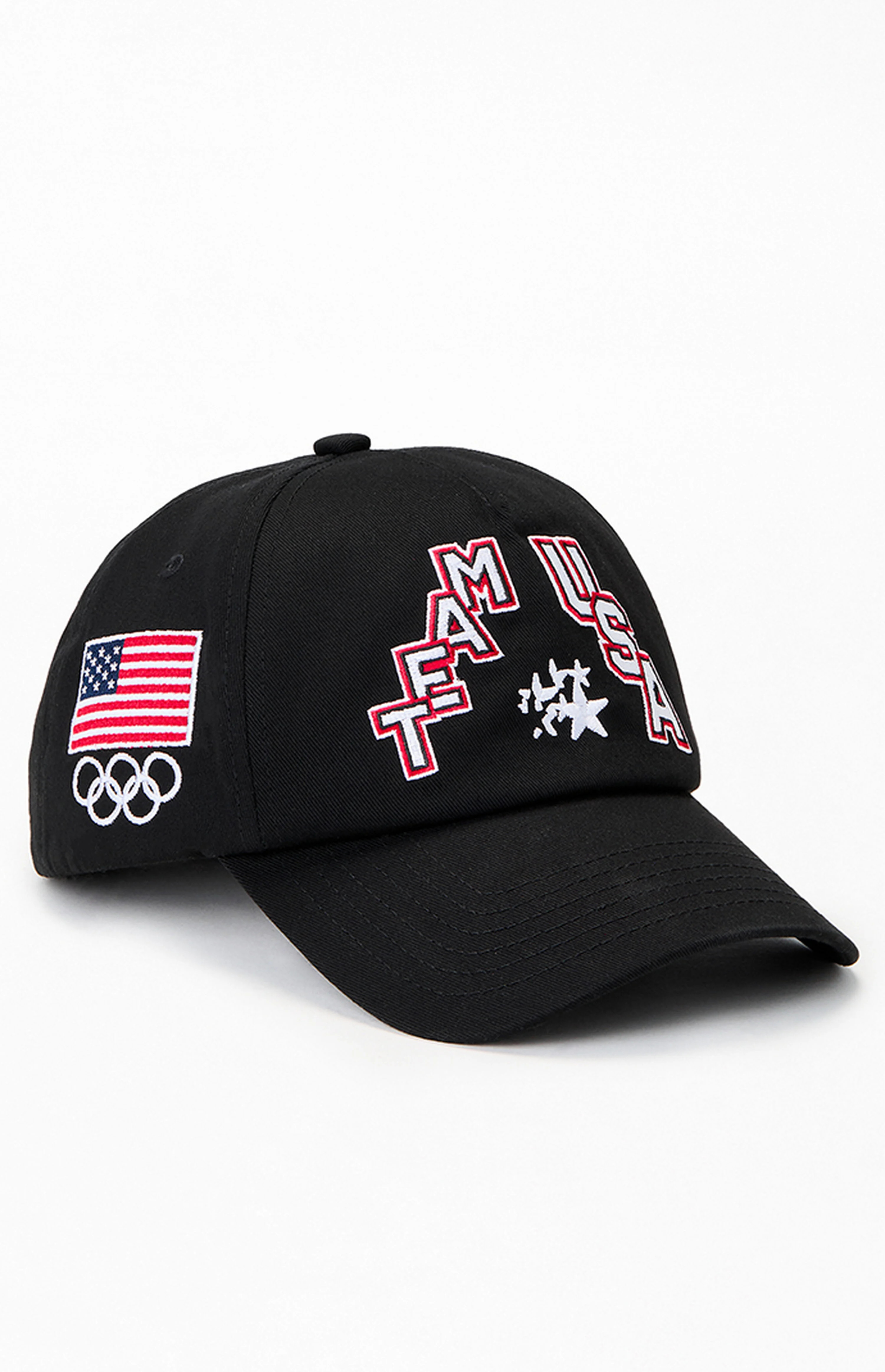 Olympics Milano Cortina Team USA Embroidered Flag & Rings Snapback Hat | PacSun