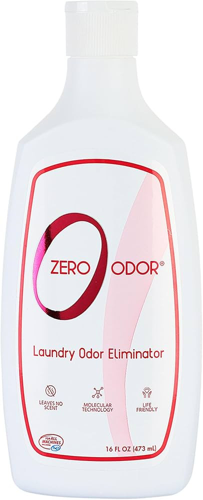 Zero Odor – Laundry Odor Eliminator - Permanently Eliminate laundry Odor – Patented Molecular... | Amazon (US)