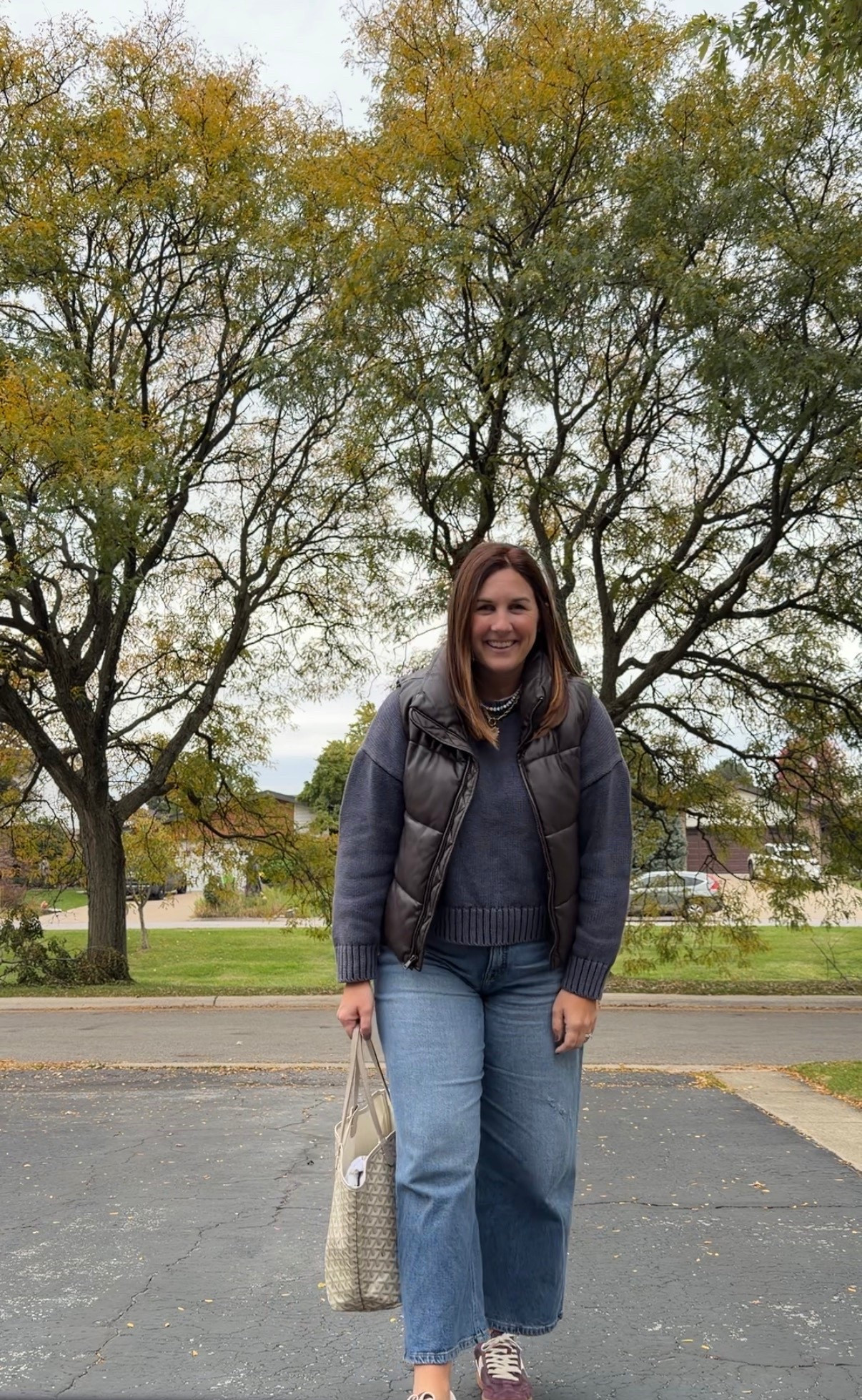 My jeans are rented and the sweater / vest are old, but linked similar options! 

#LTKSeasonal #LTKFindsUnder100