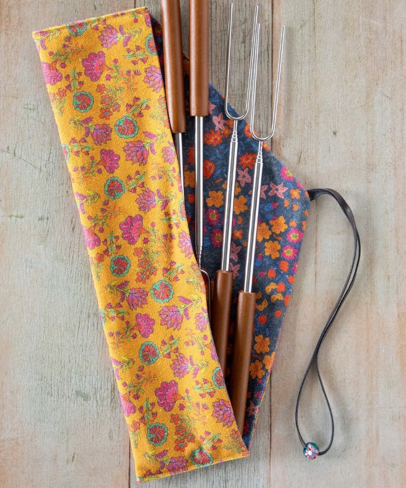 Campfire Extendable Roasting Sticks, Set of 4🌸 Make S'mores with extendable roasting sticks in the cutest storage bag! 

#LTKU #LTKTravel #LTKSeasonal