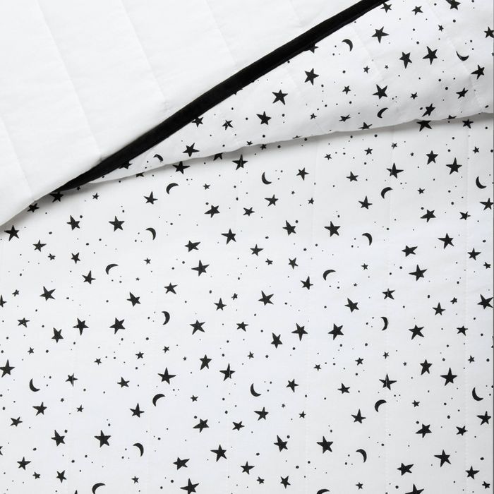 Star Cotton Quilt Black - Pillowfort™ | Target