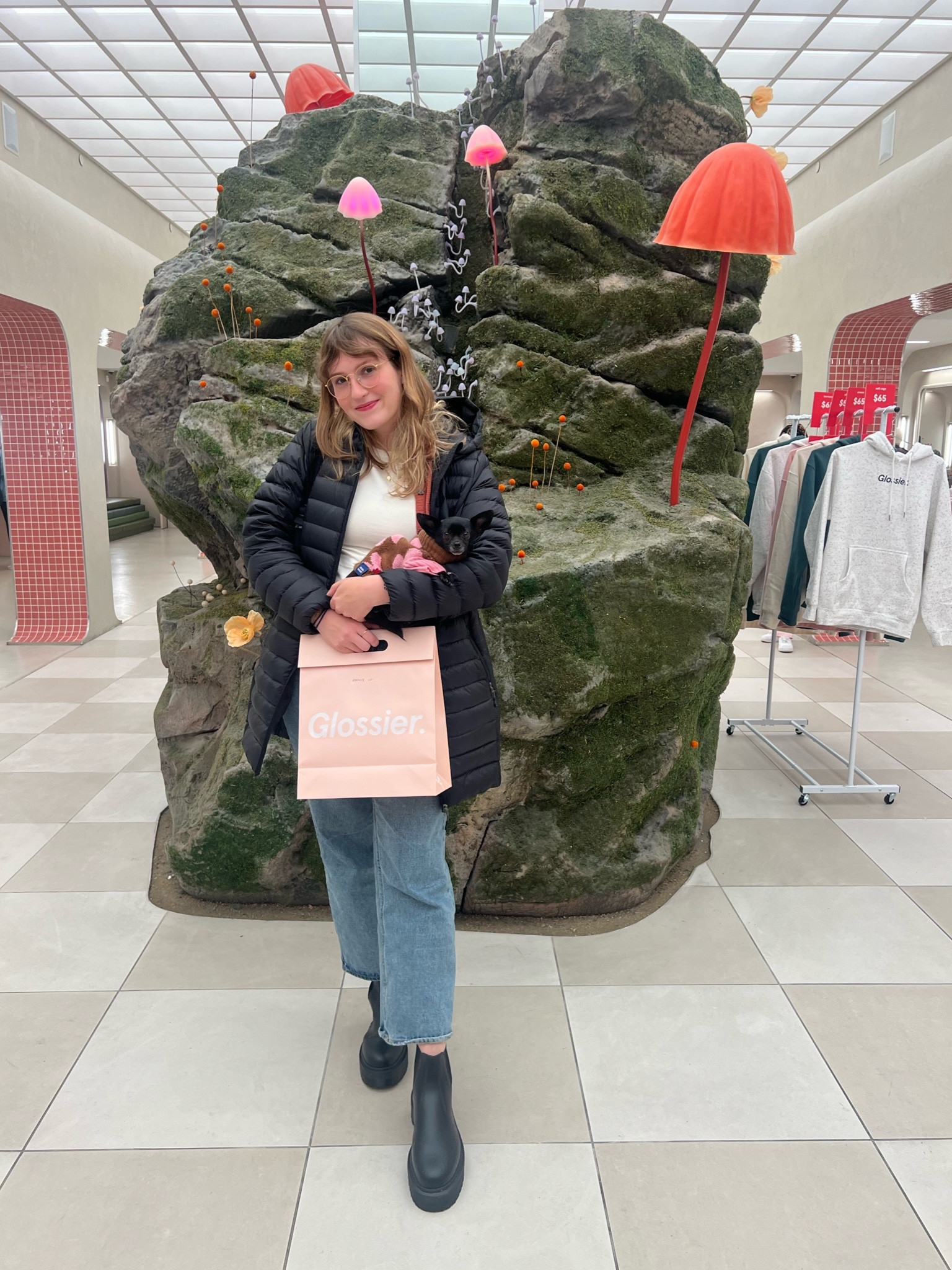 visiting Glossier in Seattle ~ Nov ‘23 

#LTKmidsize