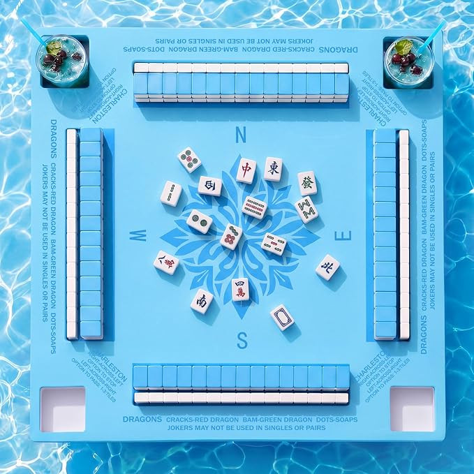 Arrowbash Mahjong Floating Game Table for Pool Swimming Float Board for Mahjong Card Games Domino... | Amazon (US)