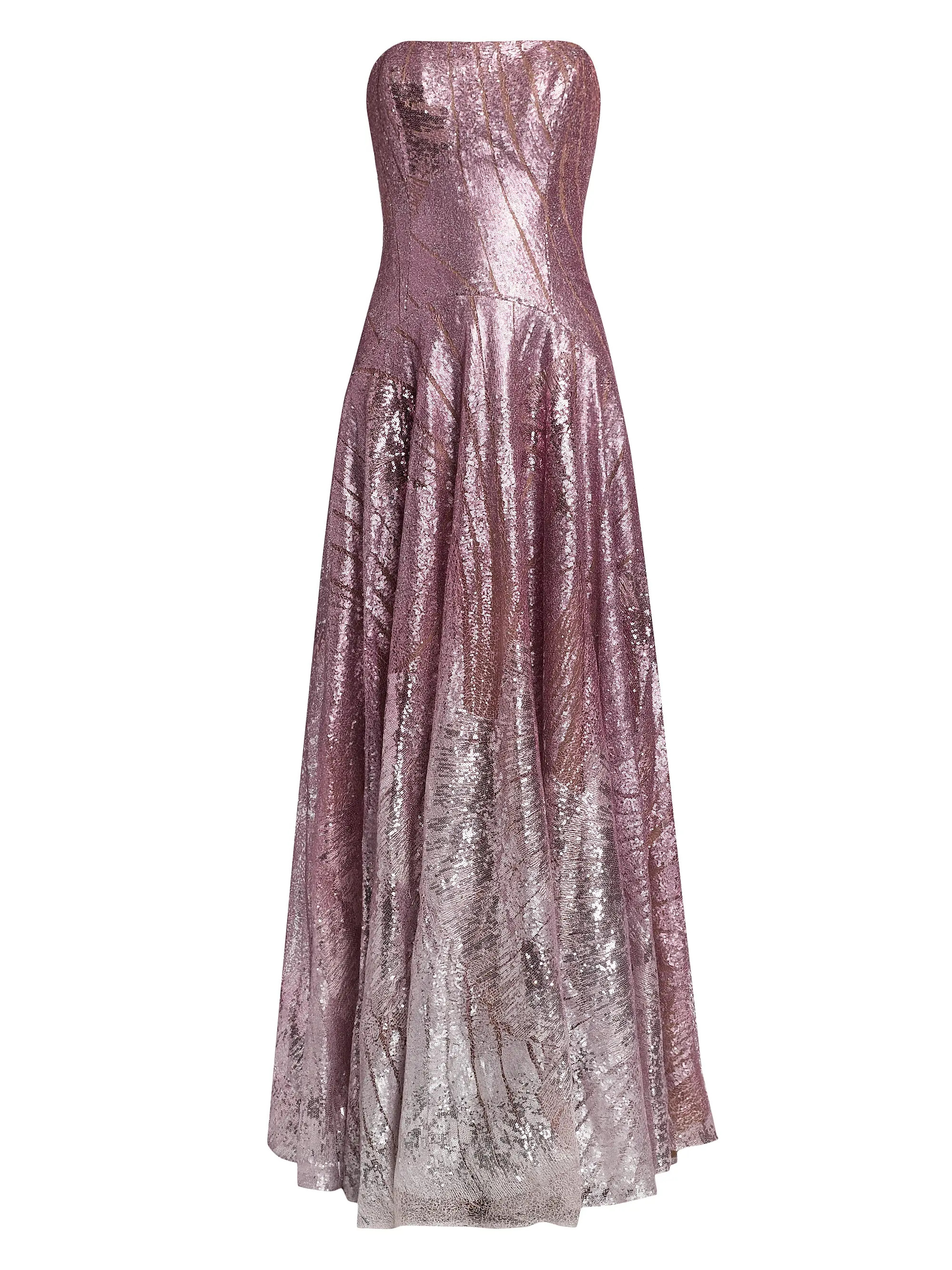 Floral Embroidered Gown | Saks Fifth Avenue