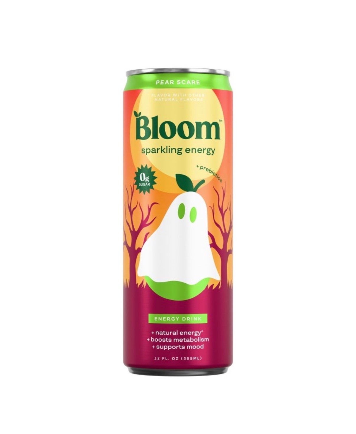 BLOOM NUTRITION Sparkling Energy Pear
Scare

Target energy drinks 
Fall energy drinks