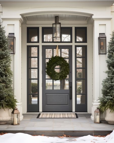 Good faux wreath options that will keep all winter 

#LTKhome #LTKHoliday #LTKSeasonal