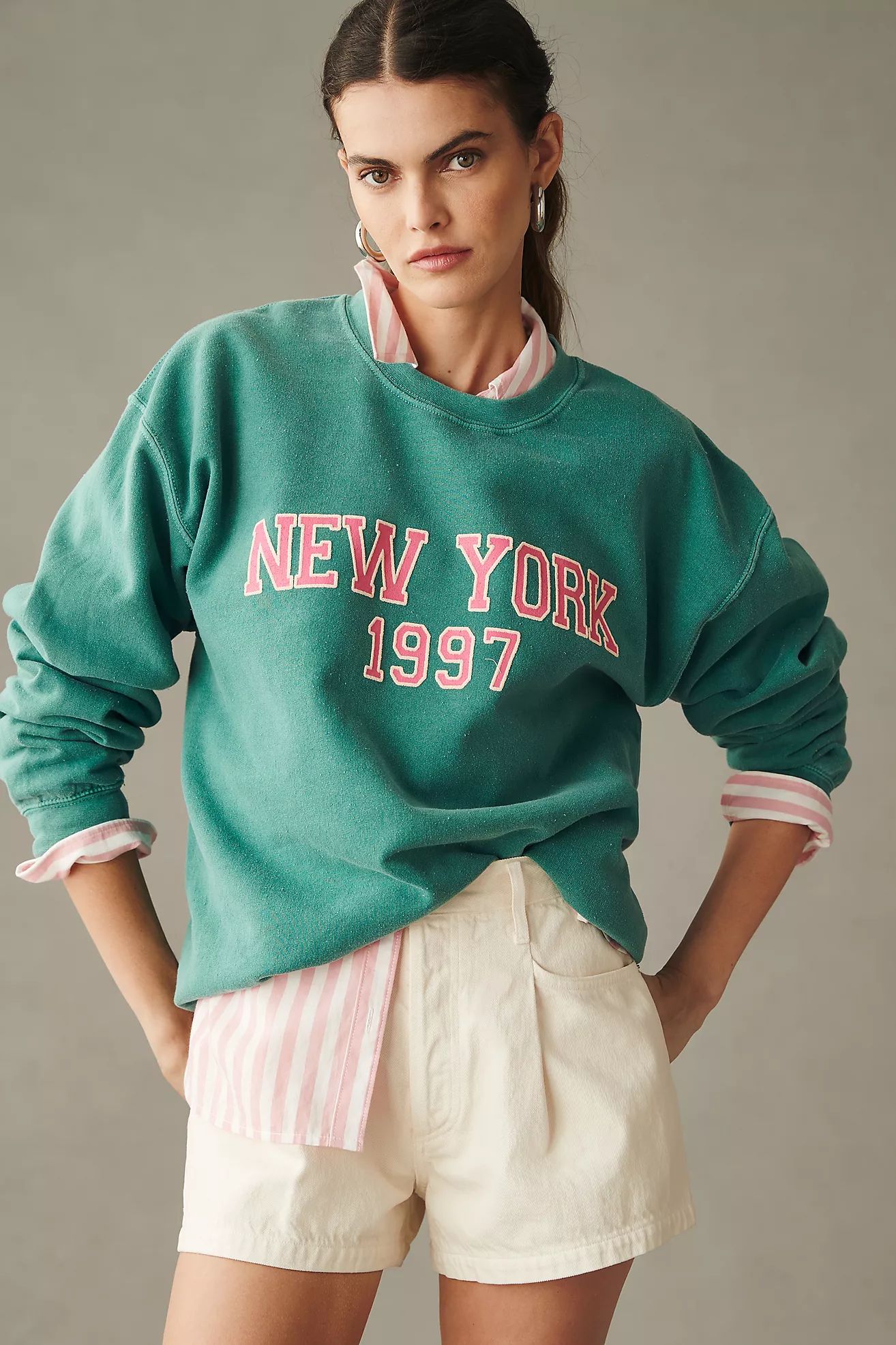 By Anthropologie City Sweatshirt | Anthropologie (US)