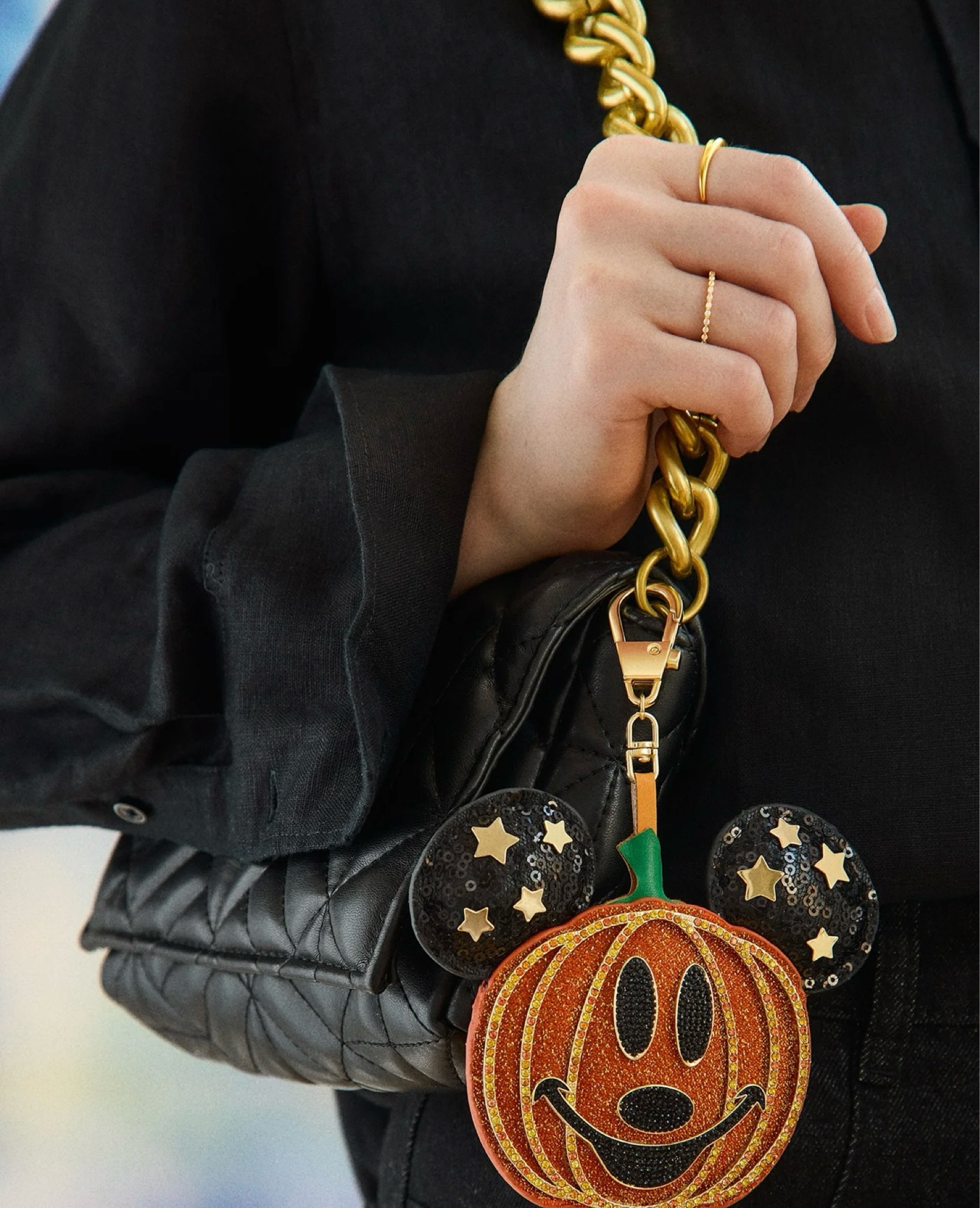 Baublebar Mickey pumpkin bag charm #baublebar #disney #halloweenn
