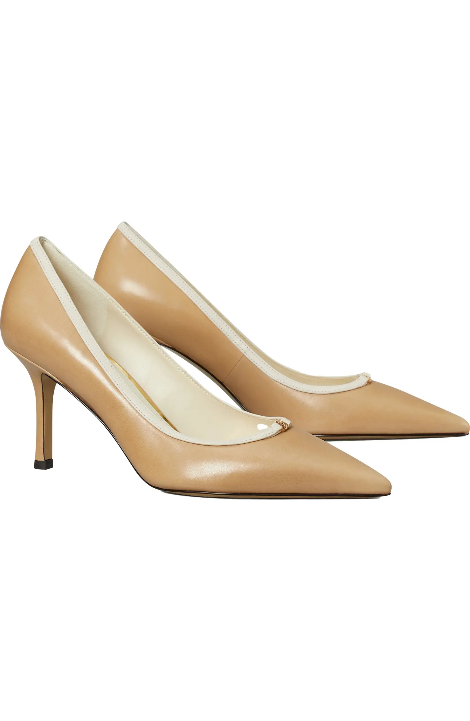 Double T Buckle Pointed Toe Pump (Women) | Nordstrom