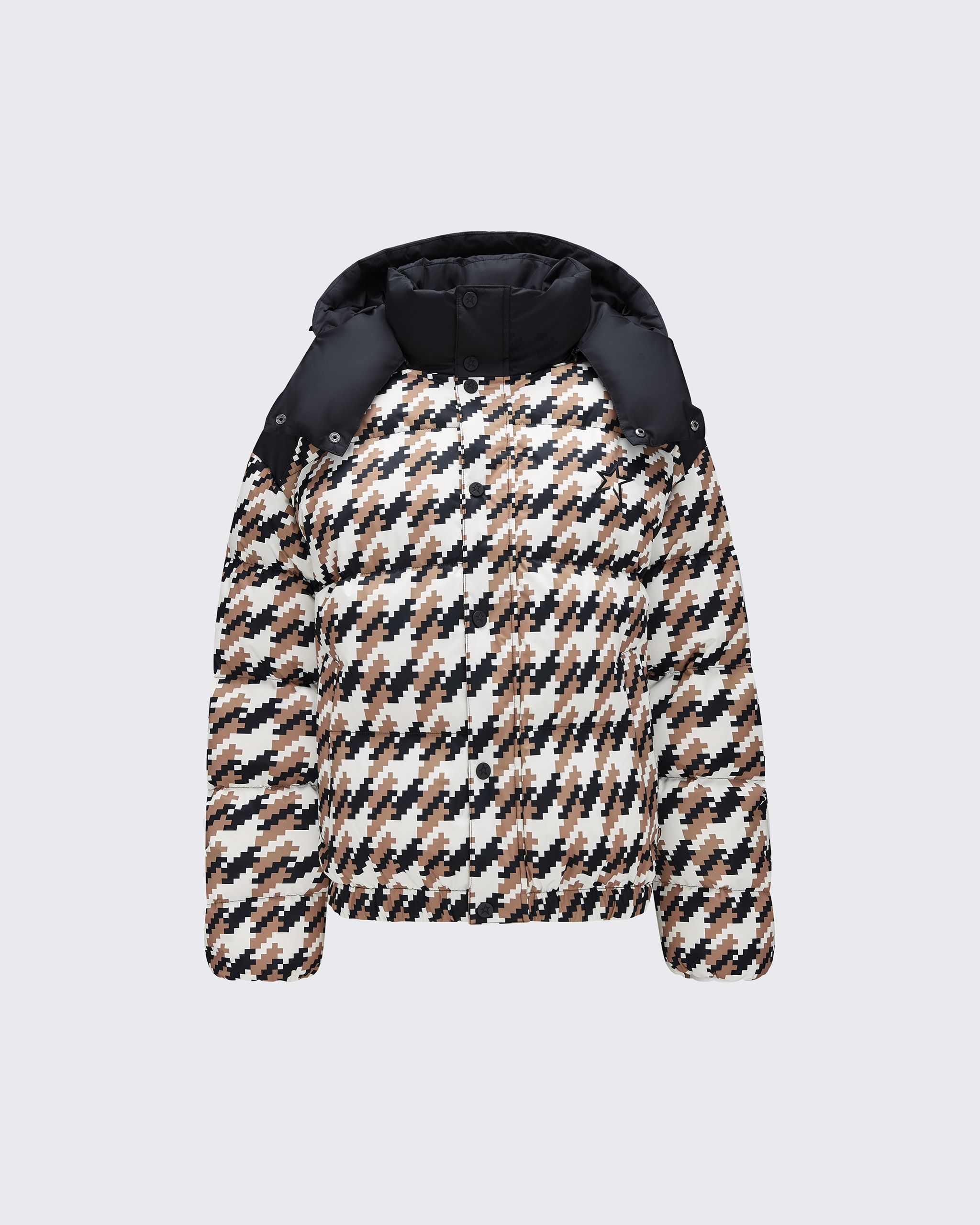 Houndstooth Moment Puffer | Perfect Moment