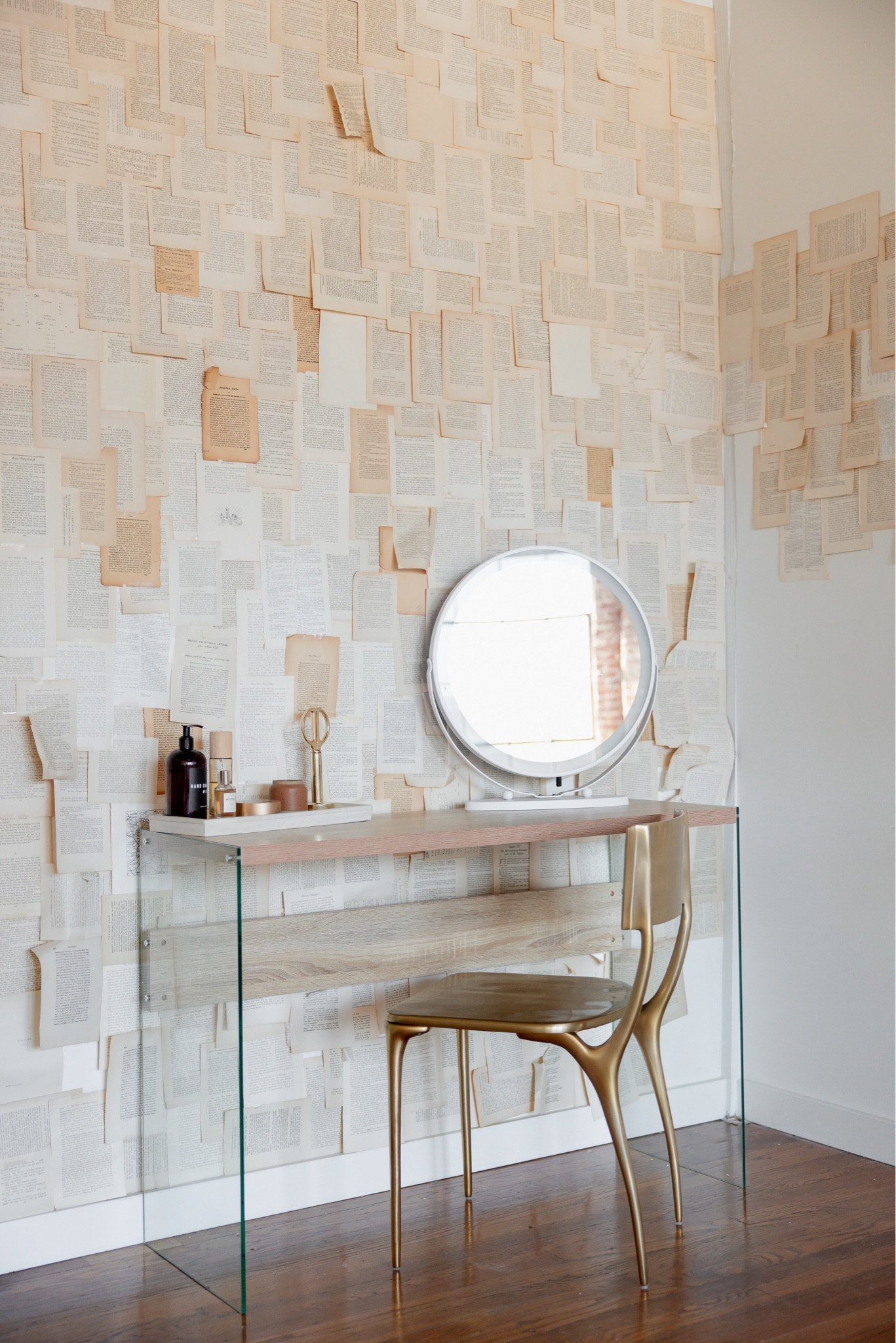 Details of my page wall & makeup station 🤍 #homedecor #wallinspo #neutralaesthetic #neutralhome #wallpaperideas 

#LTKFind #LTKhome