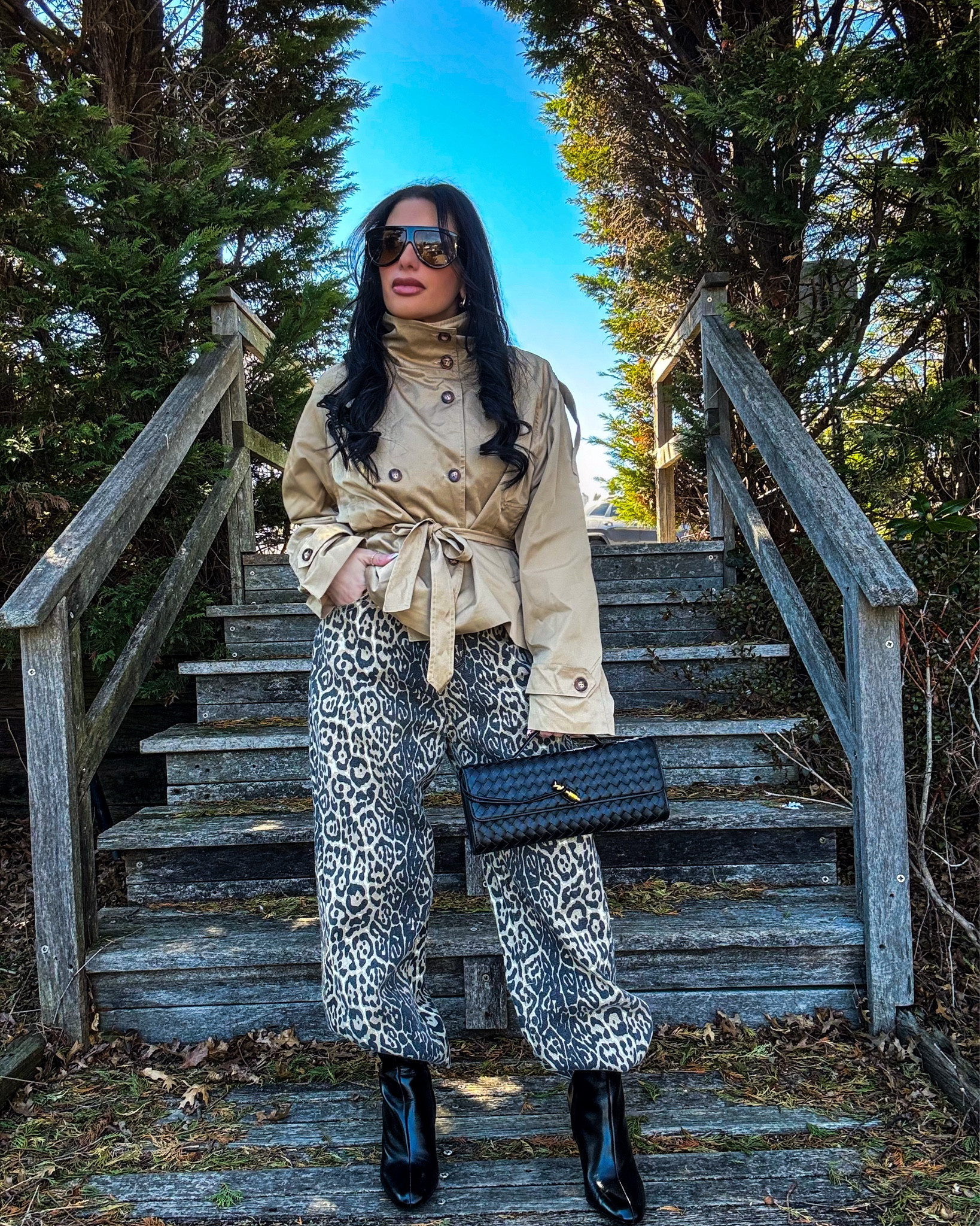 A trench and animal print= the perfect spring combo!

#LTKootd #LTKSeasonal #LTKPetite