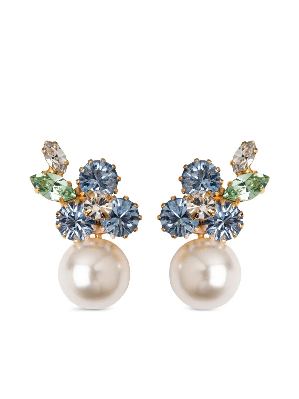 Jennifer Behr Vivi Earrings  | Blue | FARFETCH UK | Farfetch Global