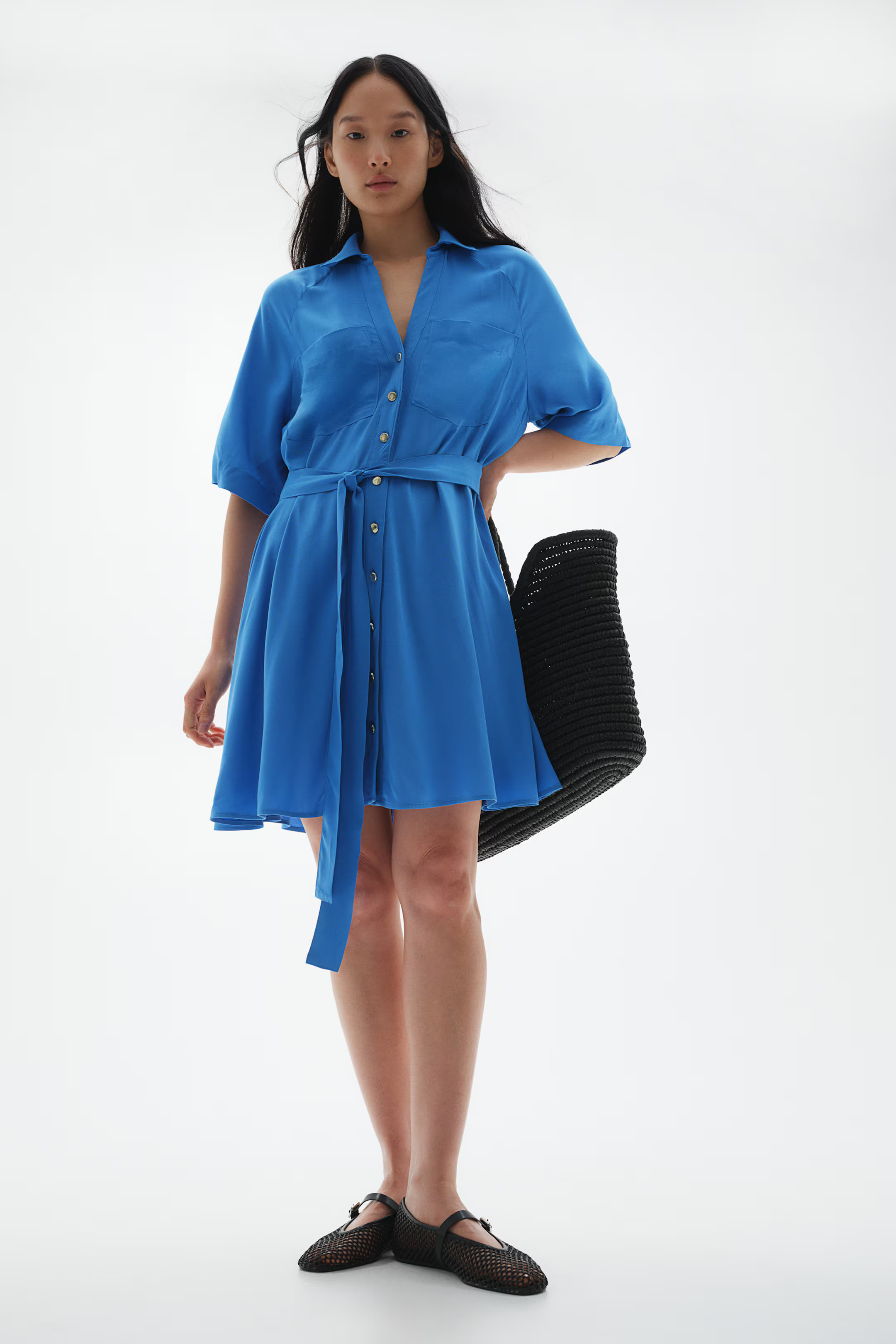 Tie-belt Shirt Dress | H&M (US + CA)