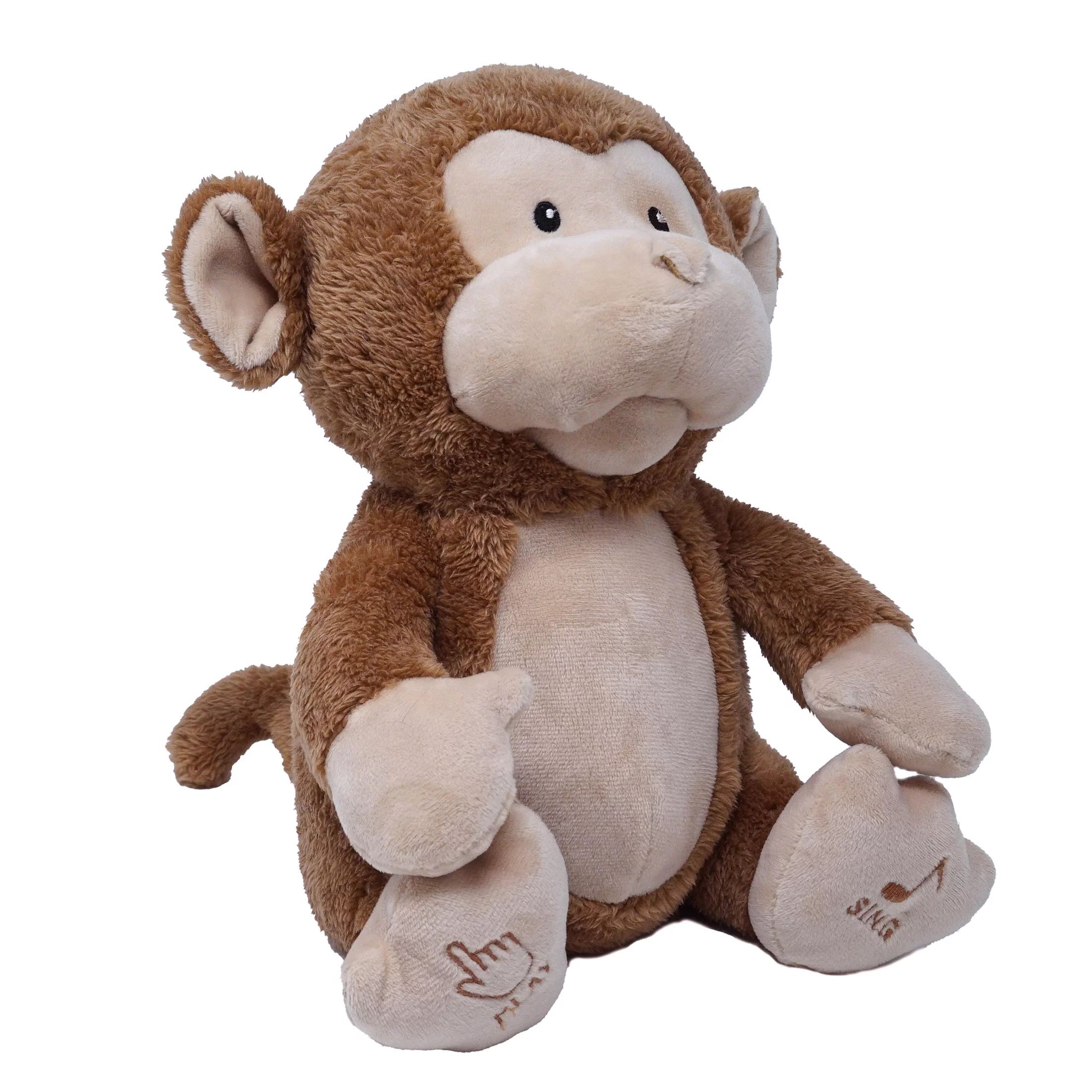 Spark Create Imagine 10.5'' Musical Monkey Plush Toy | Walmart (US)