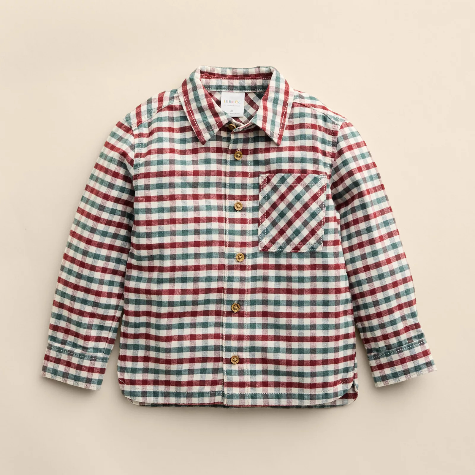 Baby & Toddler Little Co. by Lauren Conrad Long Sleeve Button-Down Overshirt | Kohl's