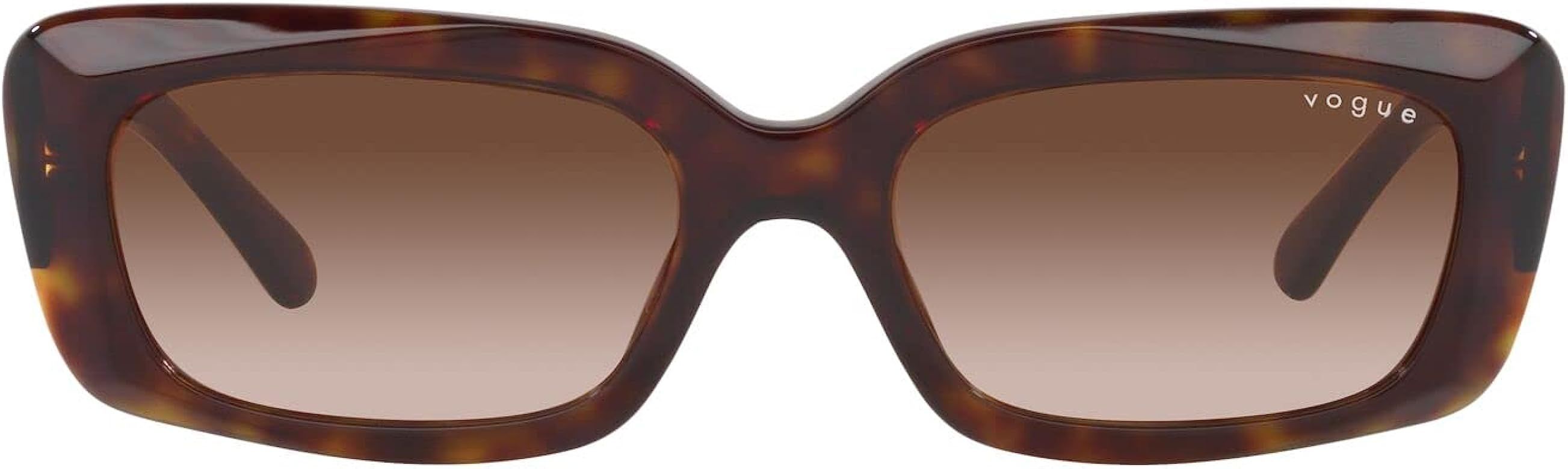 Vogue Eyewear X Hailey Bieber Collection Vo5440s Rectangular Sunglasses | Amazon (US)