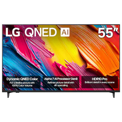 LG - 55" Class 70A Series QNED AI 4K UHD Smart webOS TV (2025) | Best Buy U.S.