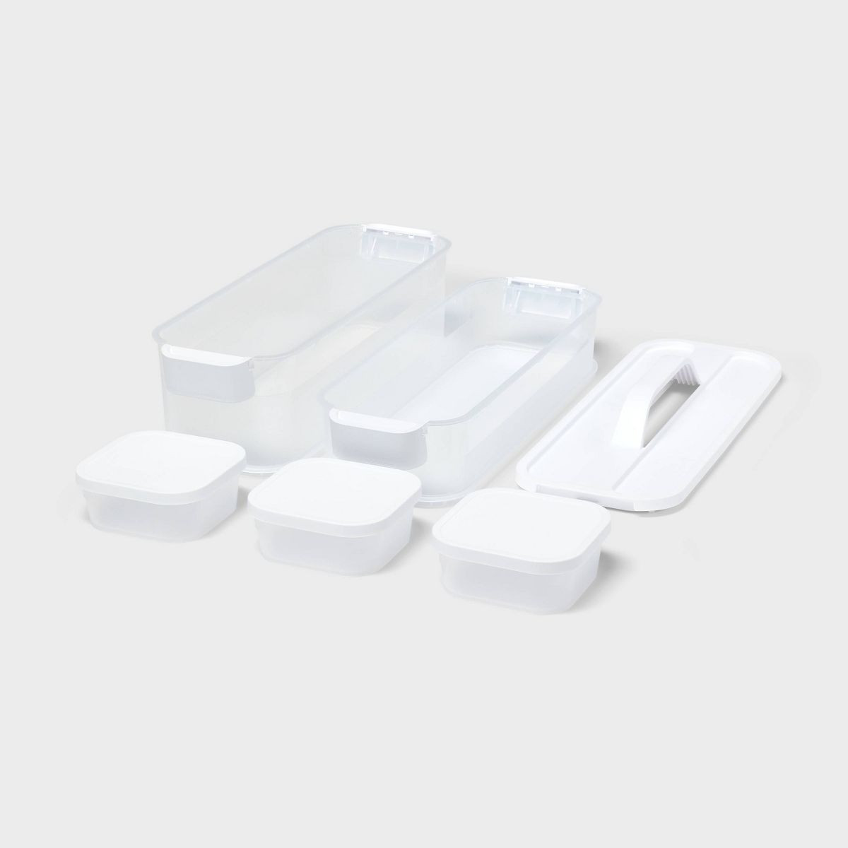 6pc Click in Place Slim Toolbox Kit Plastic Storage Home and Office Organization - Brightroom\u21... | Target