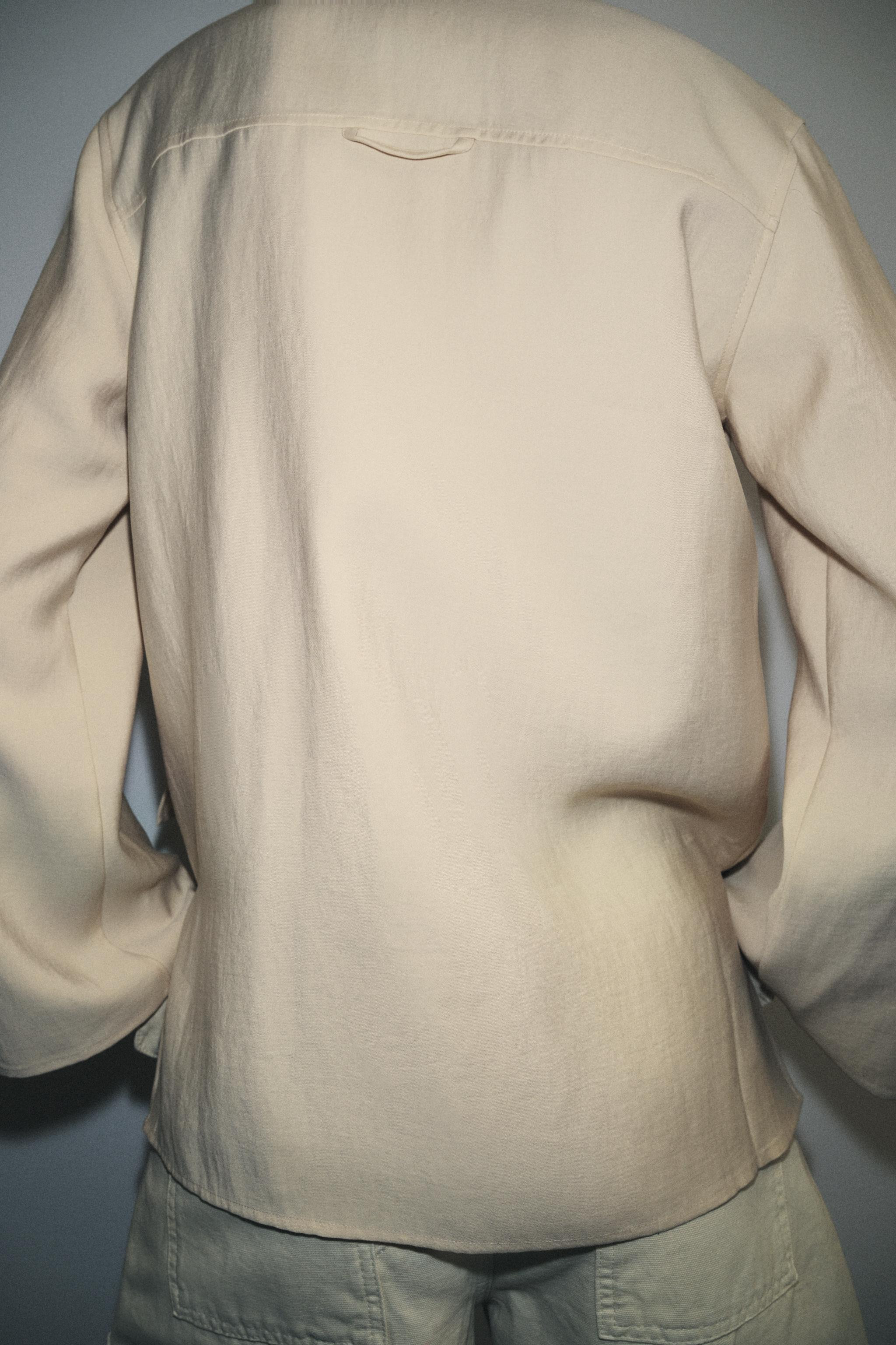 FLOWY POCKET SHIRT ZW COLLECTION | Zara US