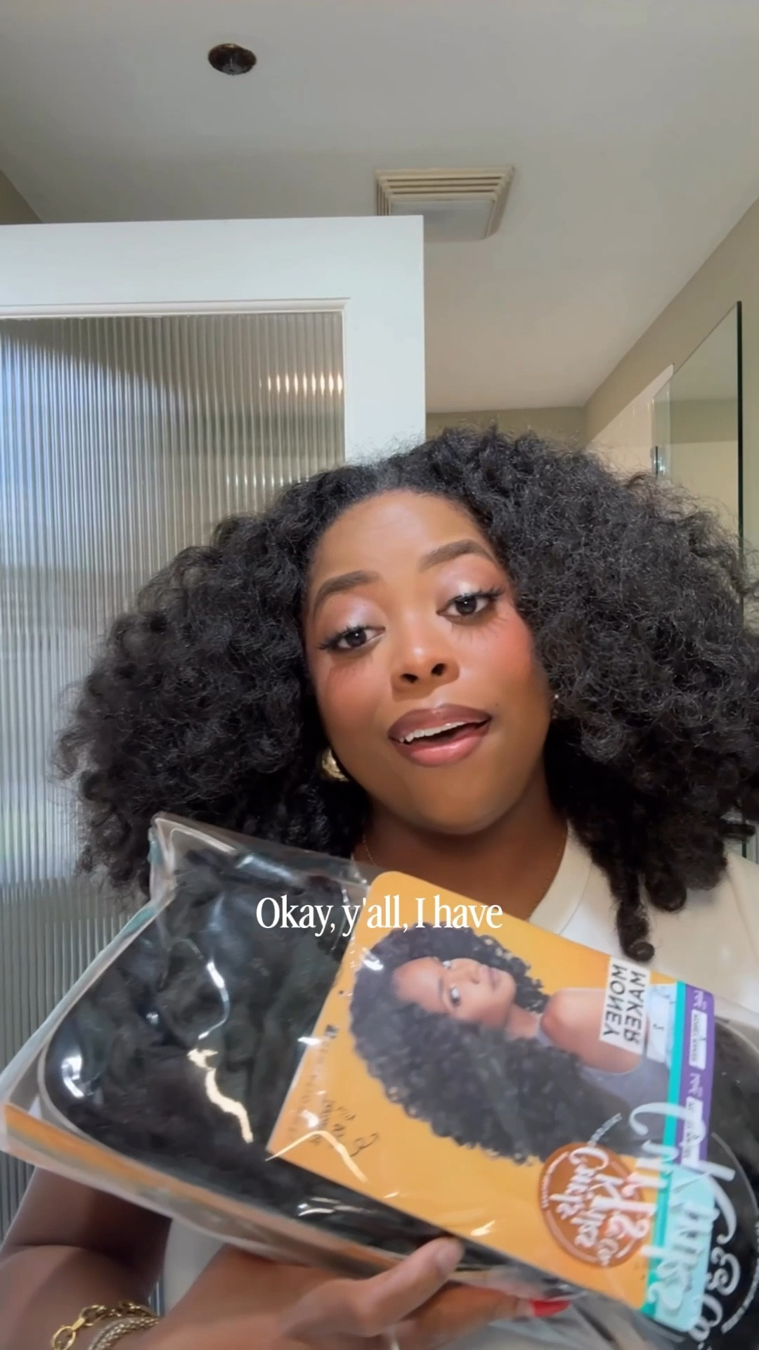 The easiest half wig tutorial ever for natural hair 😍 Sensationnel Money Maker in the color 2 

#LTKSaleAlert #LTKgrwm #LTKBeauty