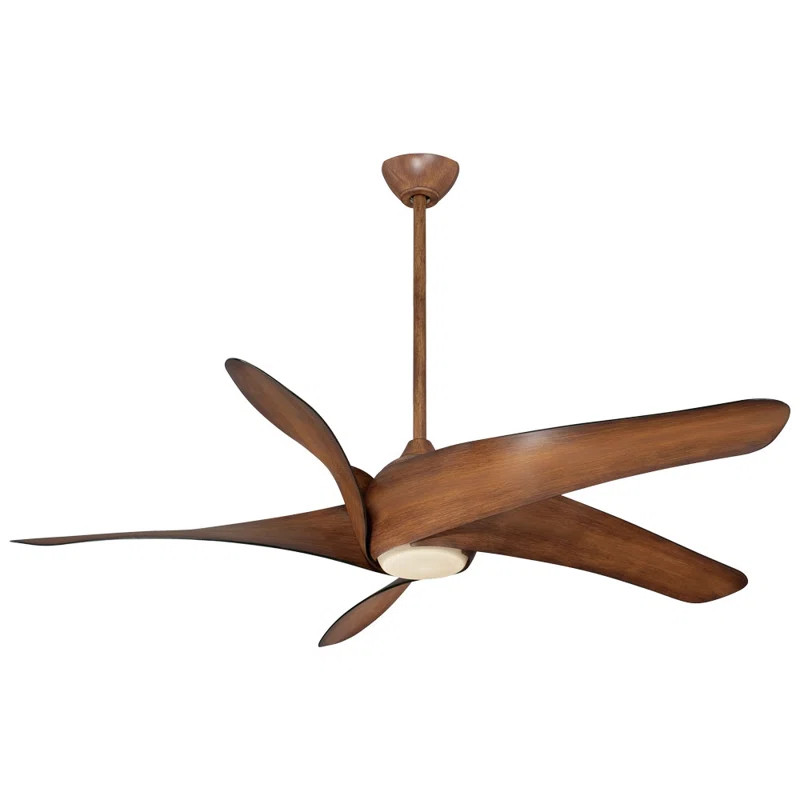 62" Artemis™ 5 - Blade Standard Ceiling Fan with Remote Control and Light Kit Included | Wayfair North America