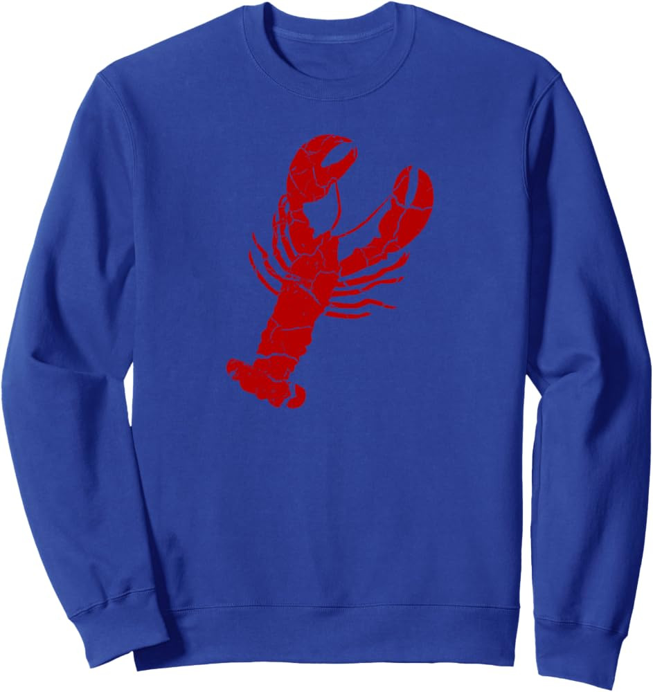 Vintage Lobster Print - Lobster Sweatshirt | Amazon (US)