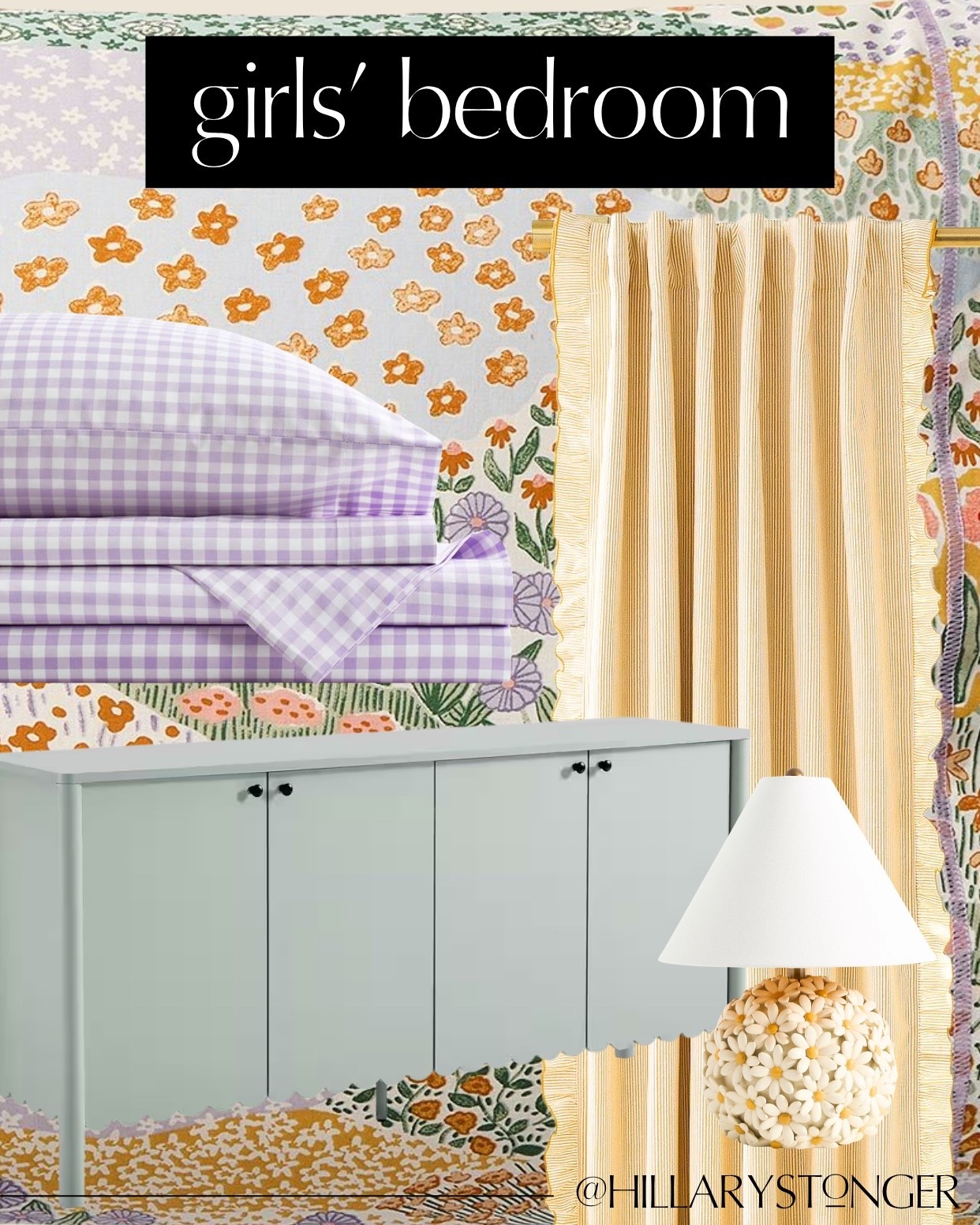 Updating the girls’ bedroom!

Ditsy floral, floral bedding, floral bedroom, lavender gingham, lilac, curtains, butter yellow, daisy, daisies, lamp, furniture, big girl room, shared bedroom, sisters

#LTKHome #LTKFamily #LTKKids