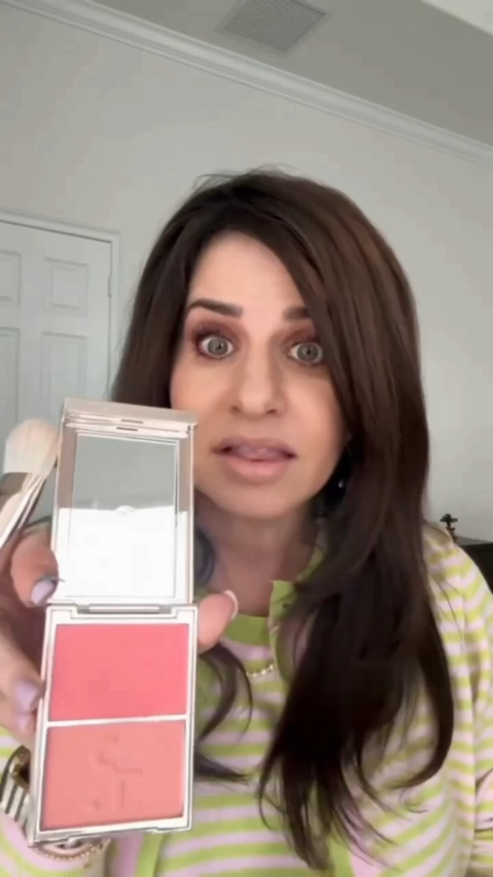 Patrick Ta Beauty is the bomb! So impressed with the brand and this new color blush and the lip balm . #patricktabeauty 

#LTKBeauty #LTKgrwm #LTKOver40