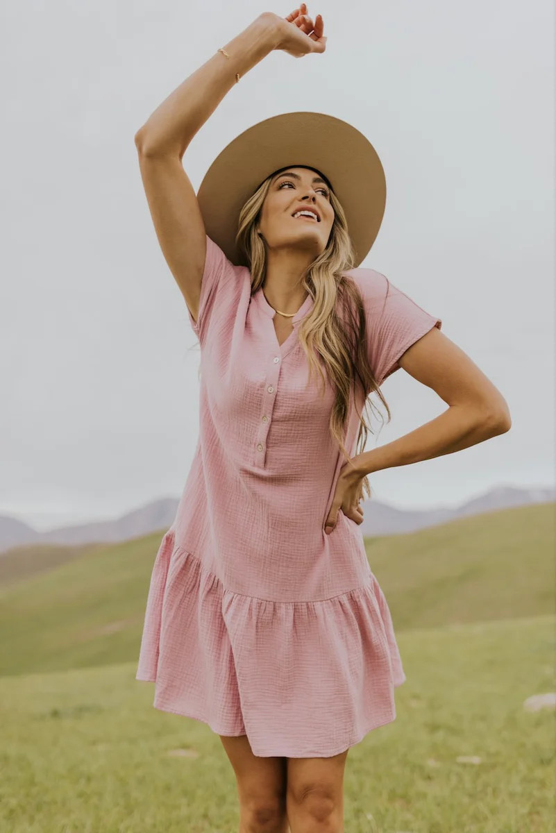Dear Darla Drop Waist Dress | Roolee