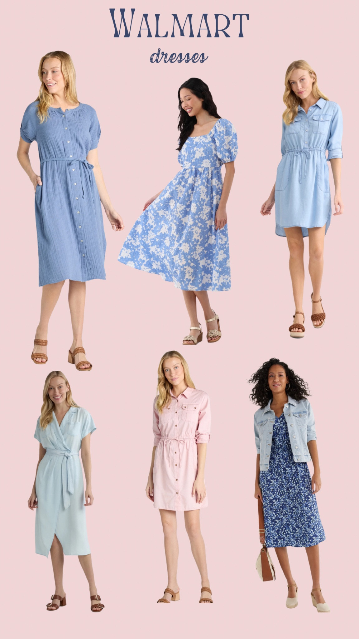 Casual dresses for women in the color analysis summer palette 

#LTKStyleTip #LTKFindsUnder50 #LTKWorkwear