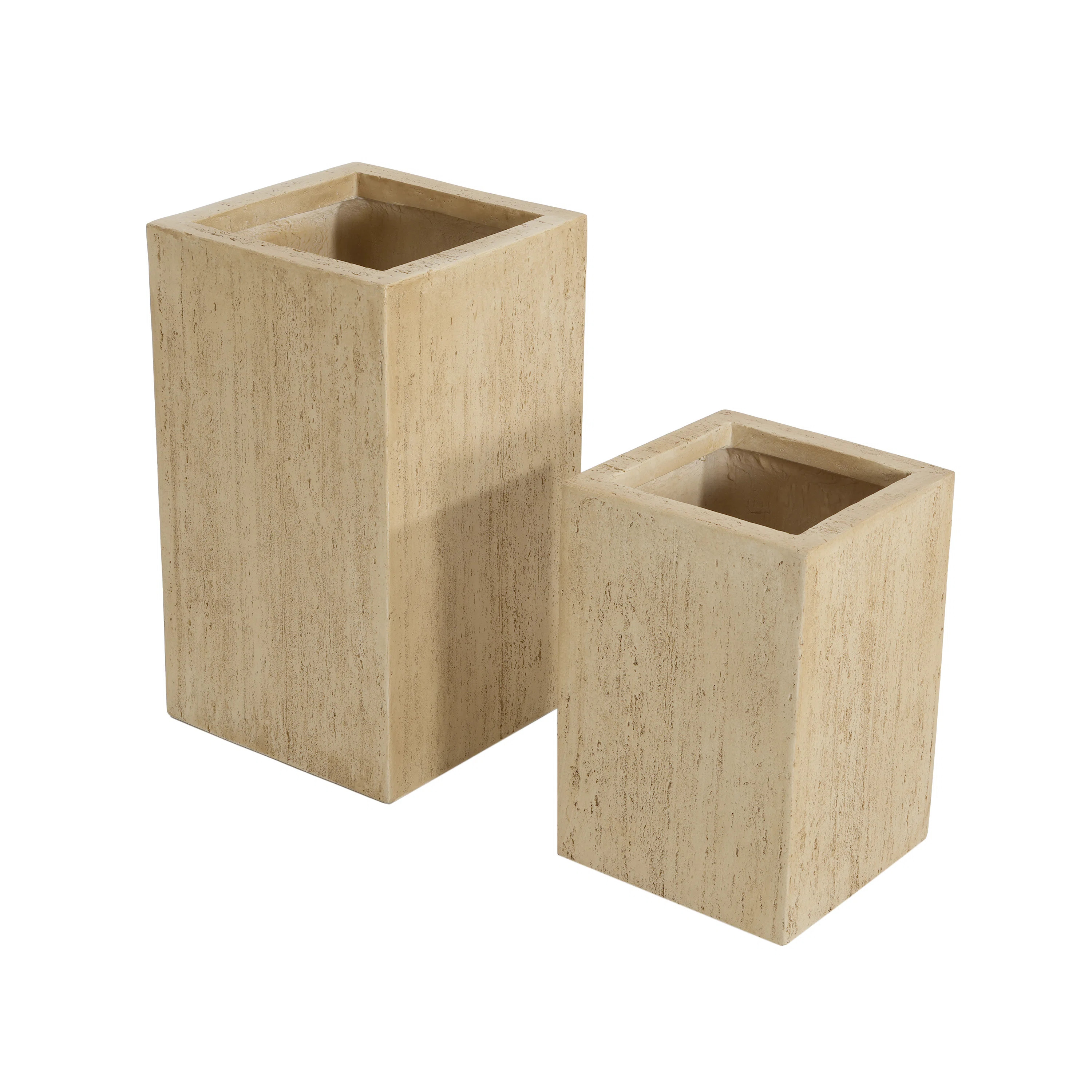 Loon Peak® Ernesto Outdoor/Indoor MGO Handmade Modern Rustic Rectangular Planter Box Set | Wayfa... | Wayfair North America