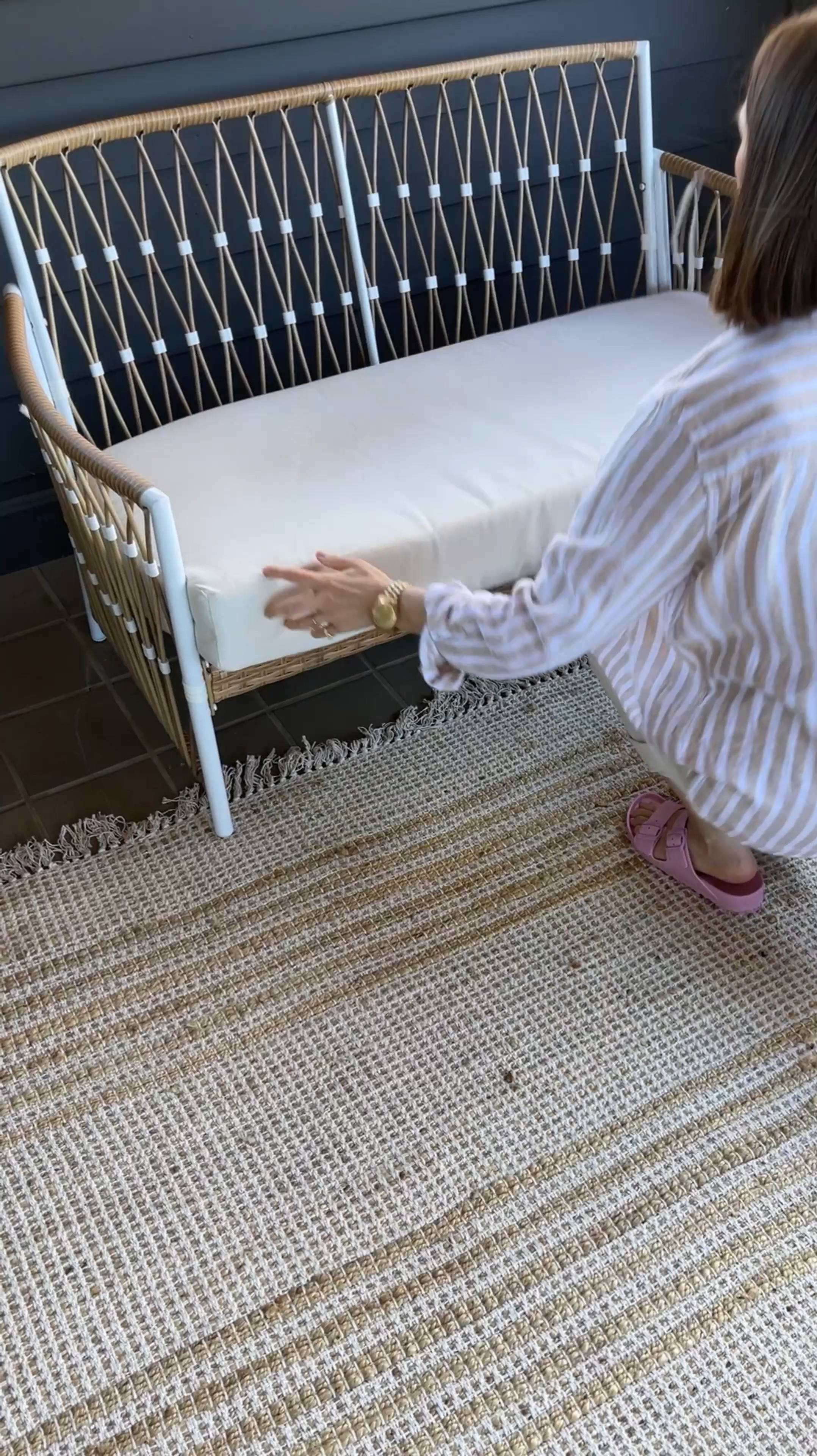 HOME \ new outdoor set from the BHG collection at Walmart!

Patio
Love seat
Decor 

#LTKHome #LTKSeasonal #LTKVideo