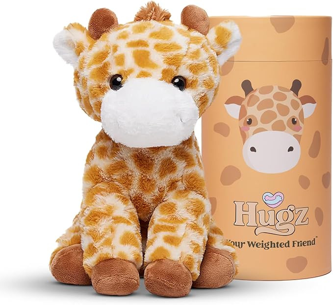 Hugz Official Weighted Stuffed Animal 3.8 lb for Adults and Kids - Premium Stuffed Plushie (Moose... | Amazon (US)