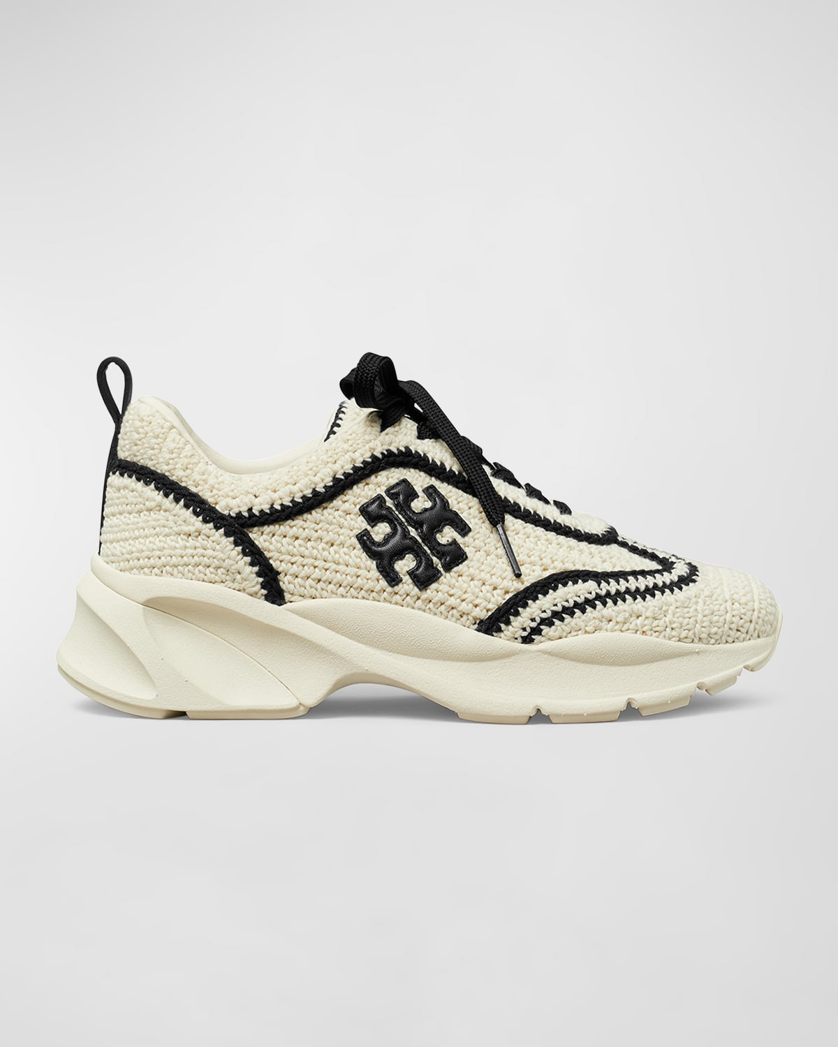 Good Luck Crochet Trainer Sneakers | Neiman Marcus